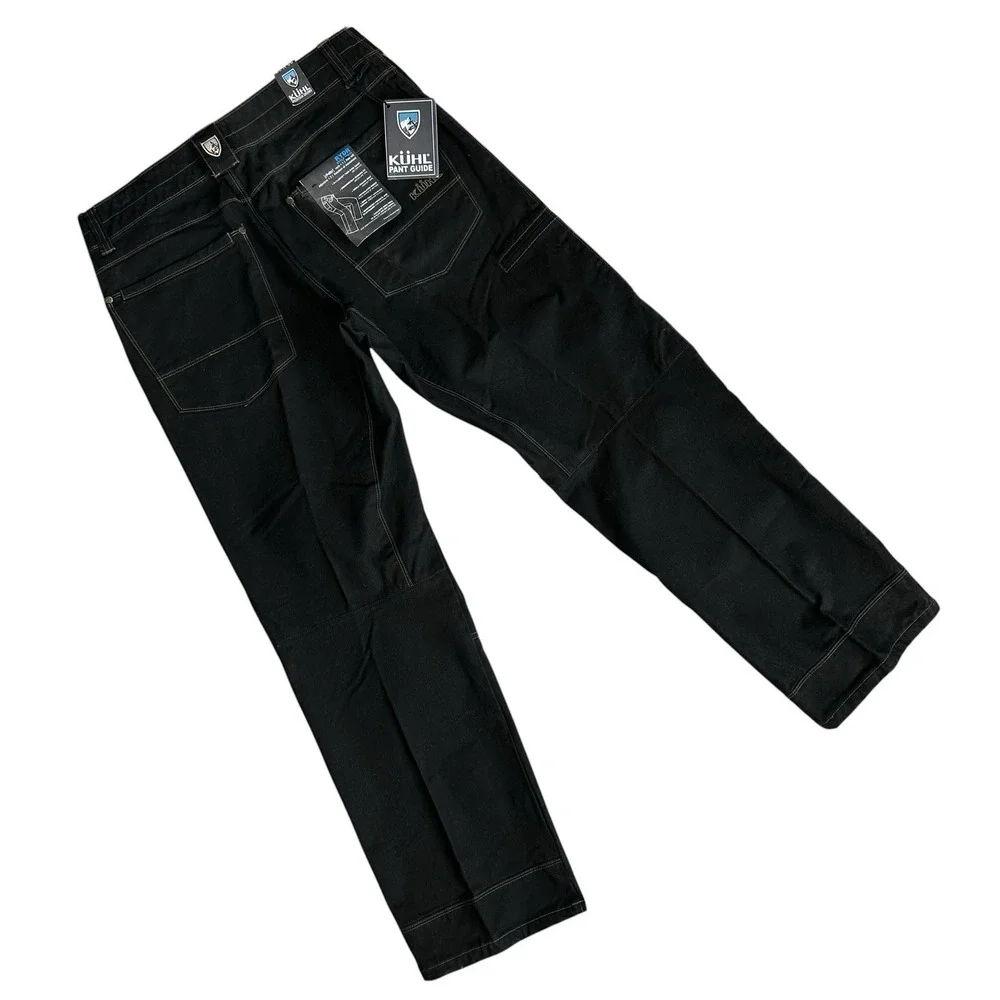 NWT Kuhl Rydr Vintage Patina Dye Pants Men 32x30 Dark Gray Hiking Outdoors
